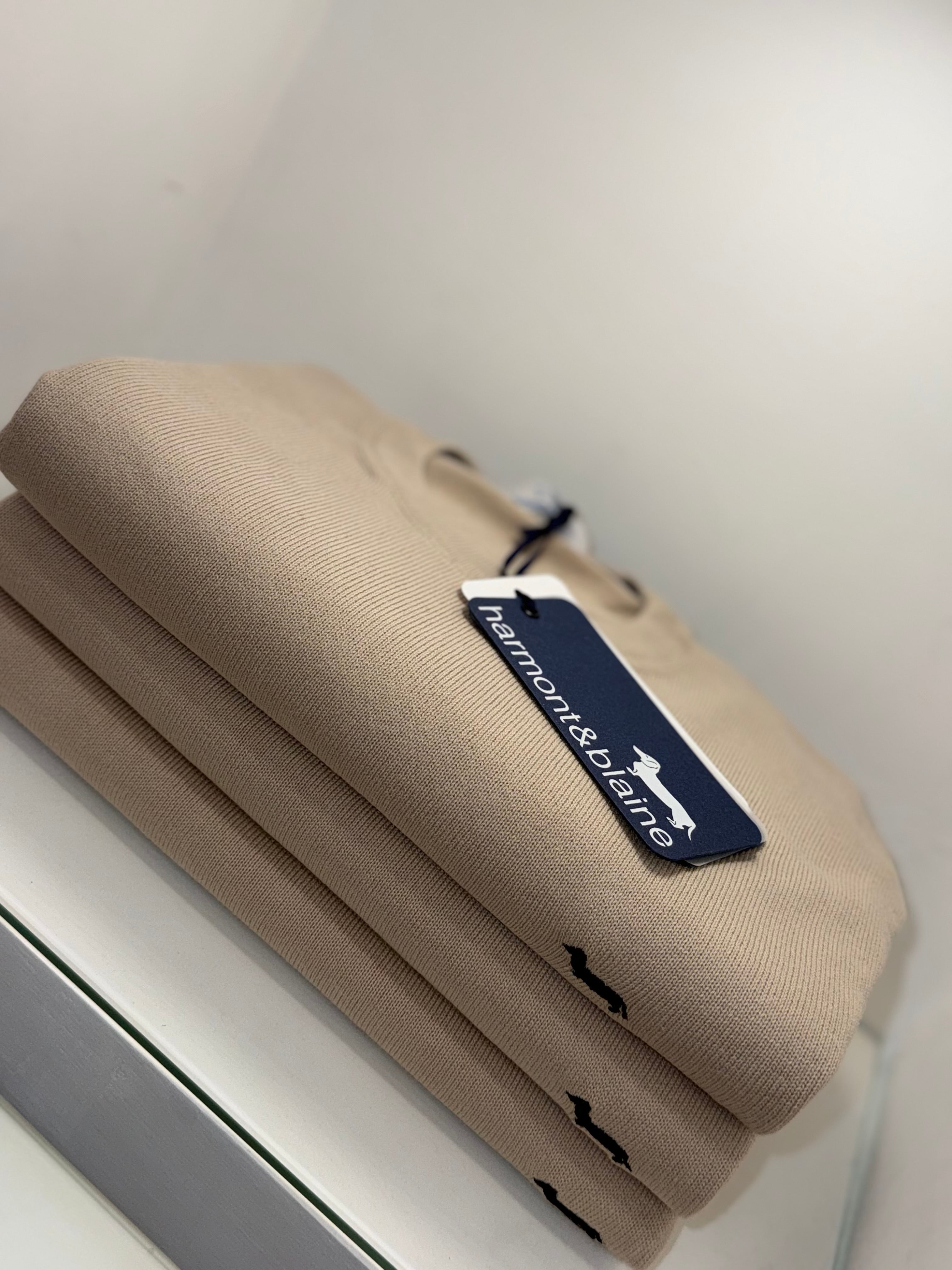 Pullover girocollo in cotone Harmont & Blaine Immagine secondaria del prodotto